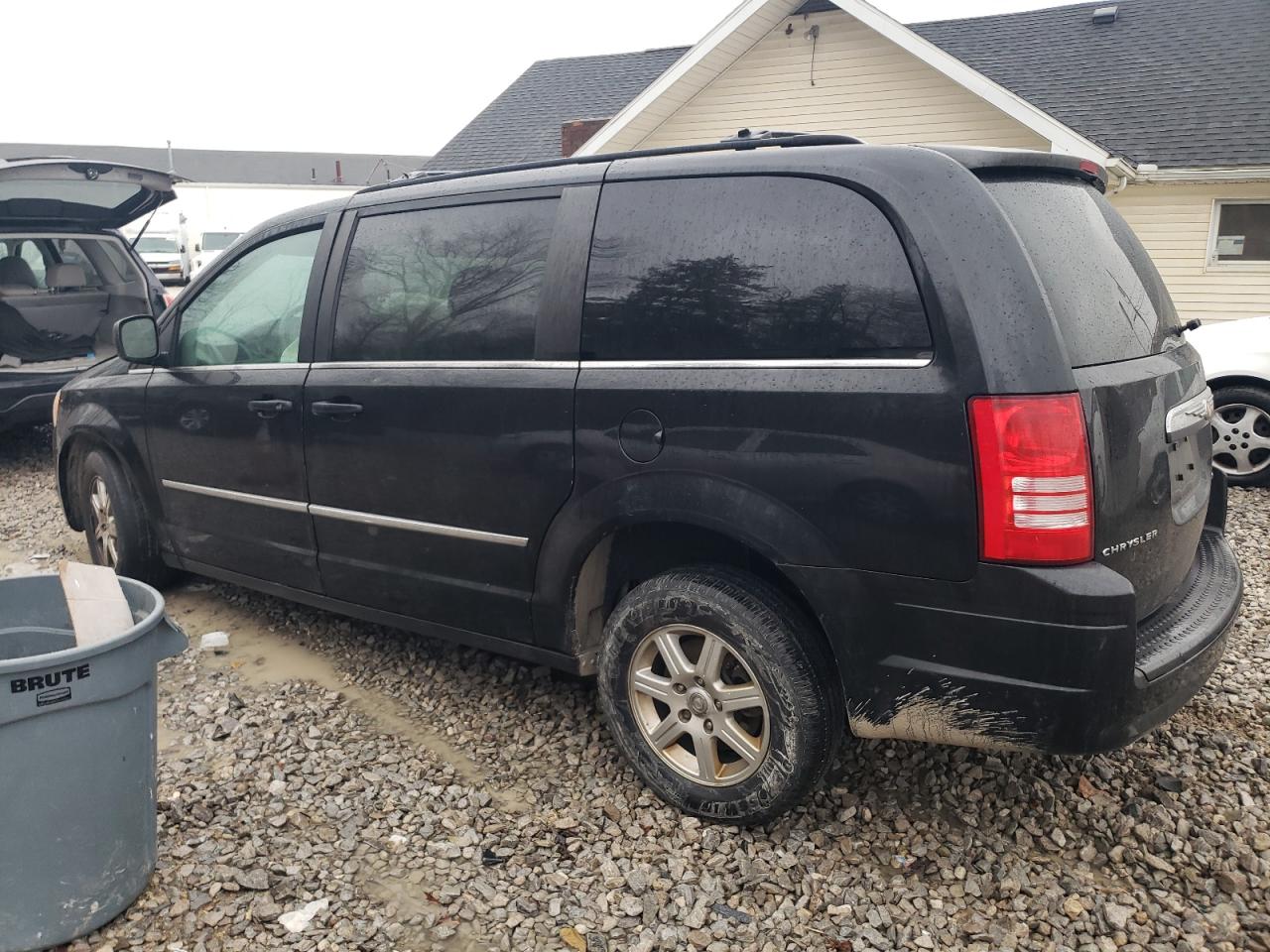 2010 Chrysler Town & Country VIN 2A4RR5D1XAR300935 Copart auction photo, front end damage thumbnail 2