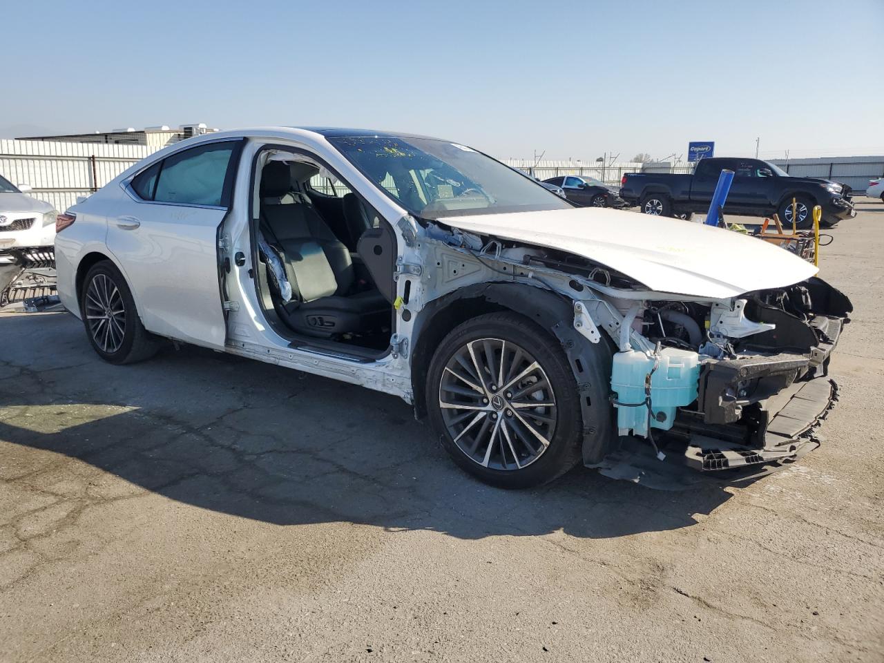 2023 Lexus ES VIN 58ADZ1B14PU143222 Copart auction photo, front end / side damage thumbnail 4