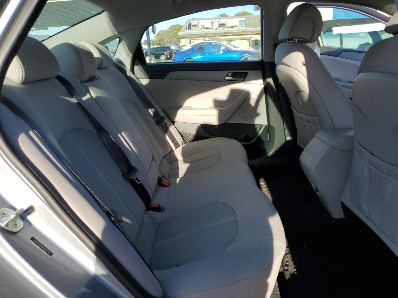 2017 Hyundai Sonata VIN 5NPE24AFXHH572475 Copart auction photo, front end / rear end damage thumbnail 10