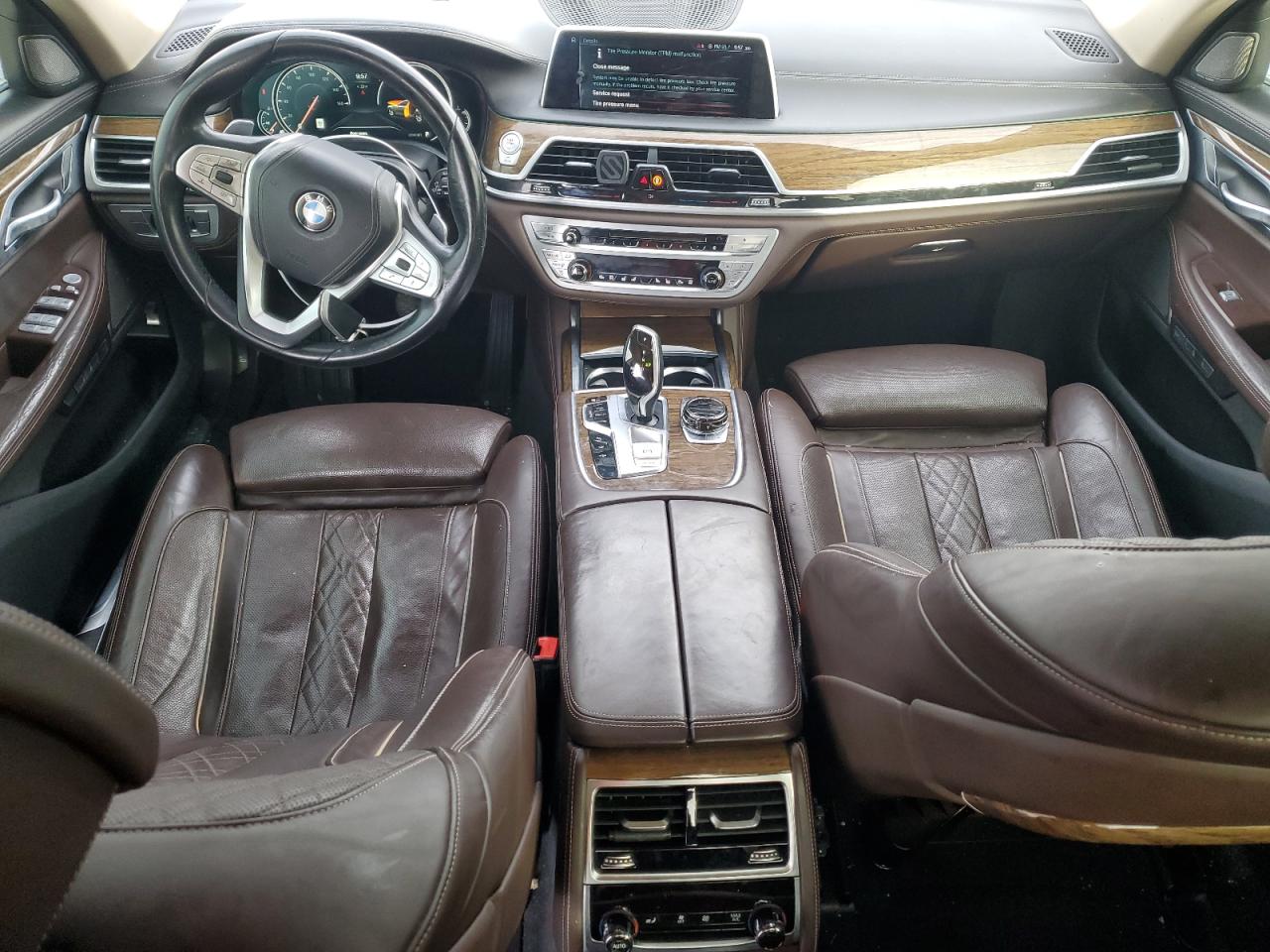 2016 BMW 7er VIN WBA7F2C51GG415164 Copart auction photo, side / front end damage thumbnail 8