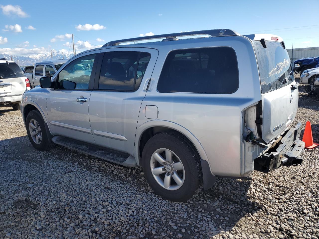 2015 Nissan Armada VIN 5N1AA0NC5FN605689 Copart auction photo, rear end damage thumbnail 2