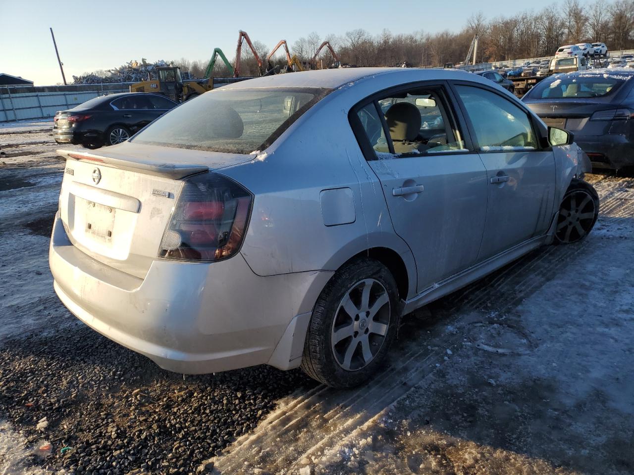 2012 Nissan Sentra VIN 3N1AB6APXCL743580 Copart auction photo, front end damage thumbnail 3