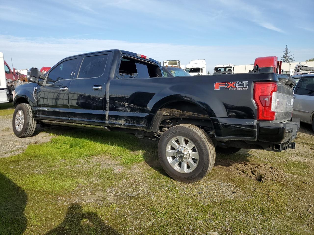 2017 Ford F350 VIN 1FT8W3BT6HEE47814 Copart auction photo, front end damage thumbnail 2