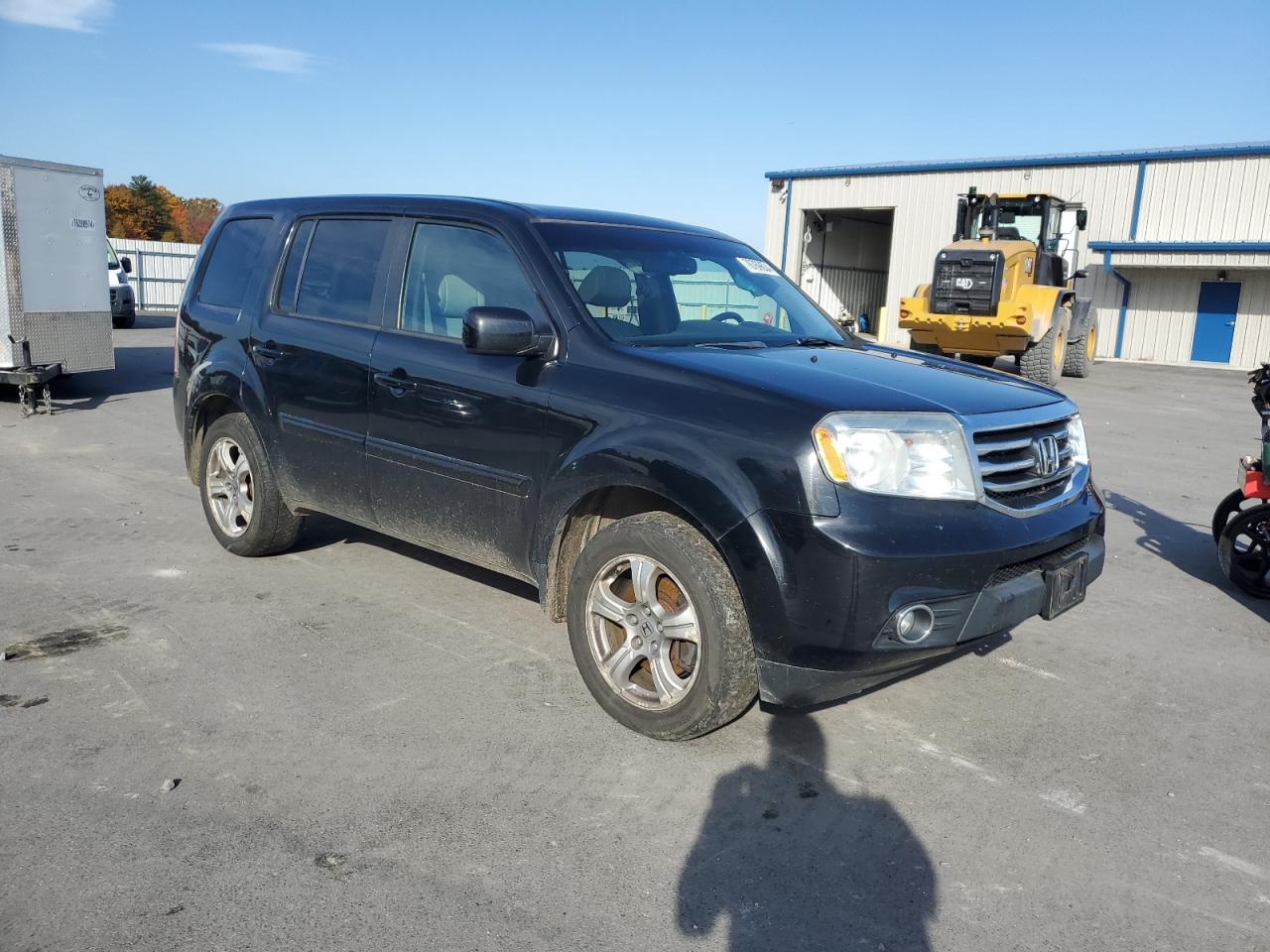 2014 Honda Pilot VIN 5FNYF4H79EB032657 Copart auction photo, side damage thumbnail 4