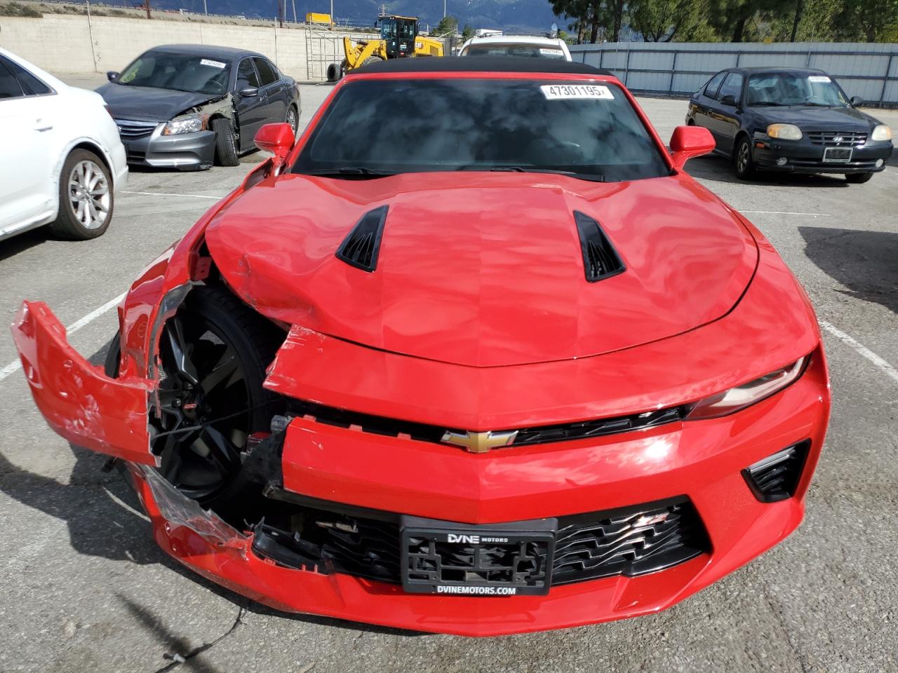 2017 Chevrolet Camaro VIN 1G1FF3D79H0136794 Copart auction photo, front end damage thumbnail 5