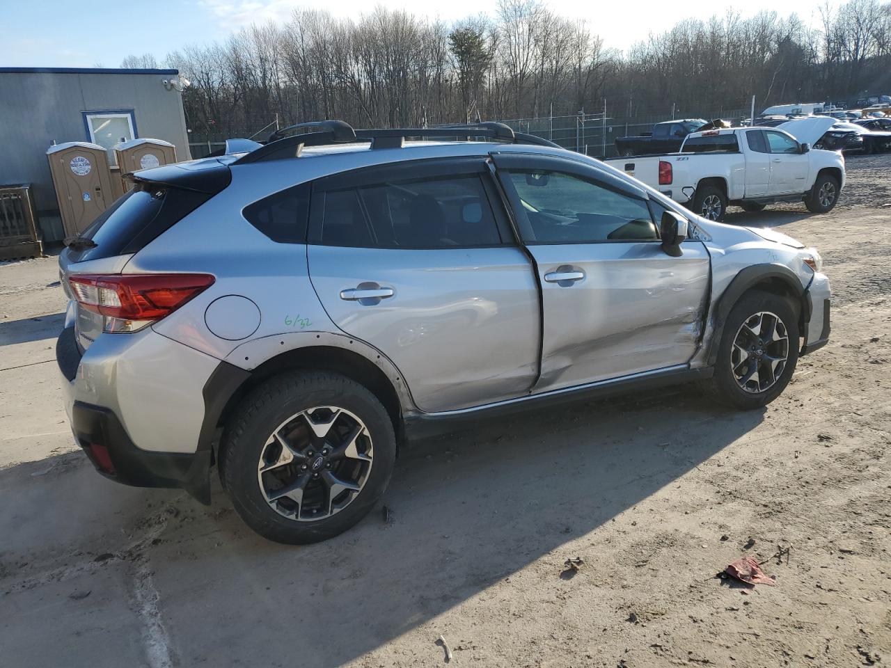 2019 Subaru XV VIN JF2GTACC4K8376160 Copart auction photo, side damage thumbnail 3