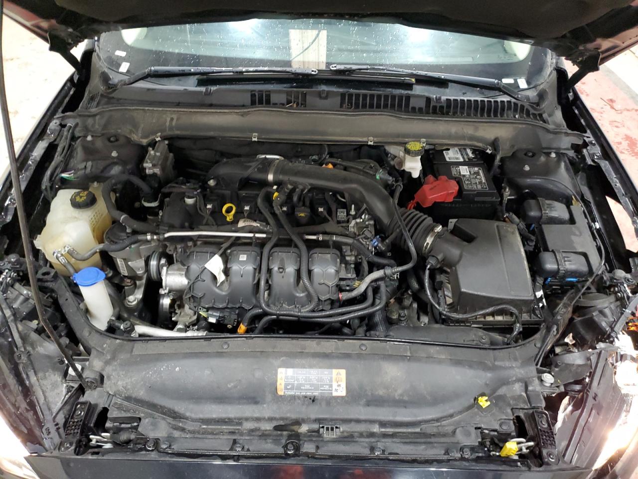 2020 Ford Fusion VIN 3FA6P0T98LR217600 Copart auction photo, front end / mechanical damage thumbnail 11