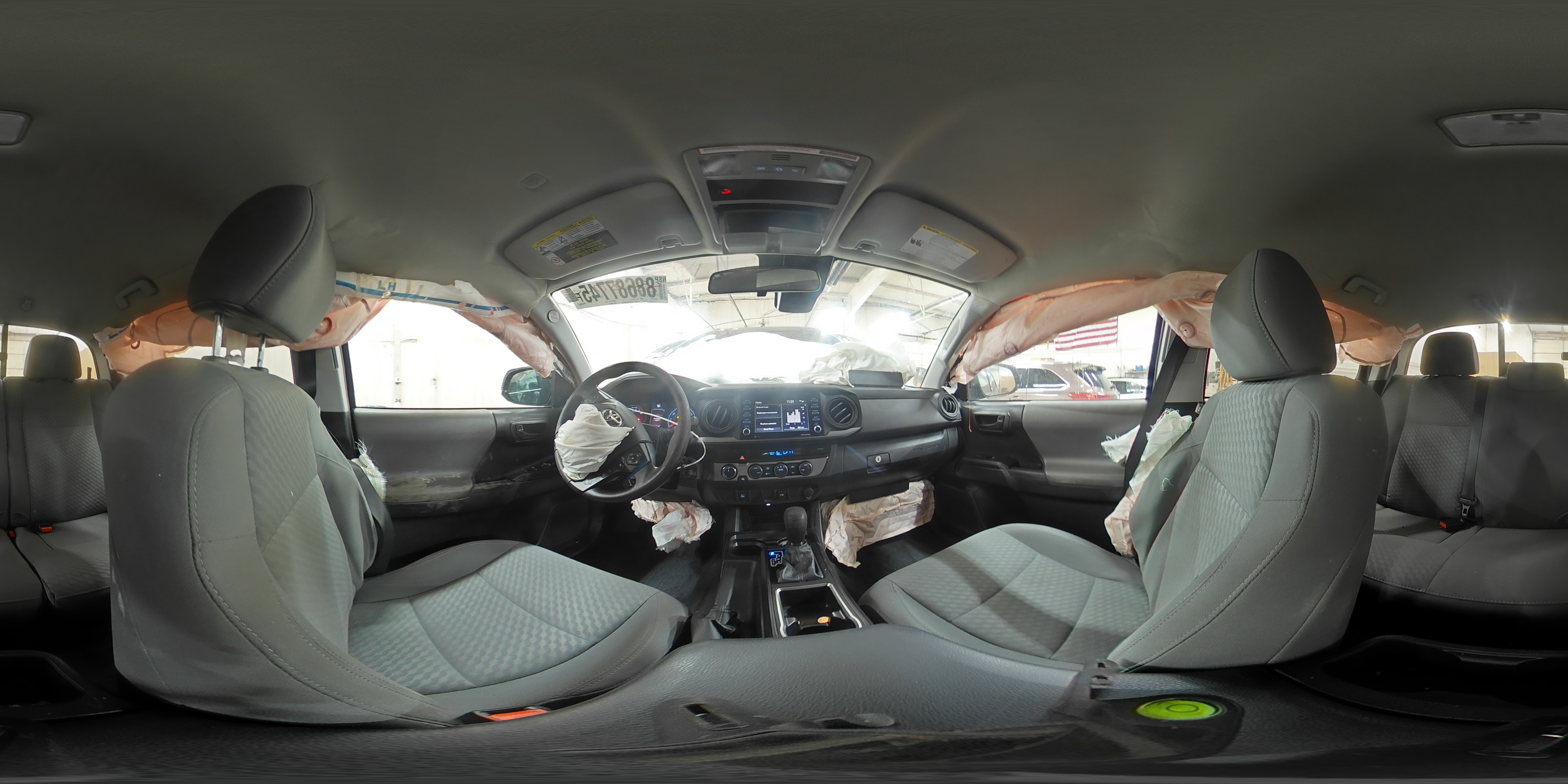 2022 Toyota Tacoma VIN 3TMCZ5AN1NM499521 Copart auction photo, front end damage thumbnail 12