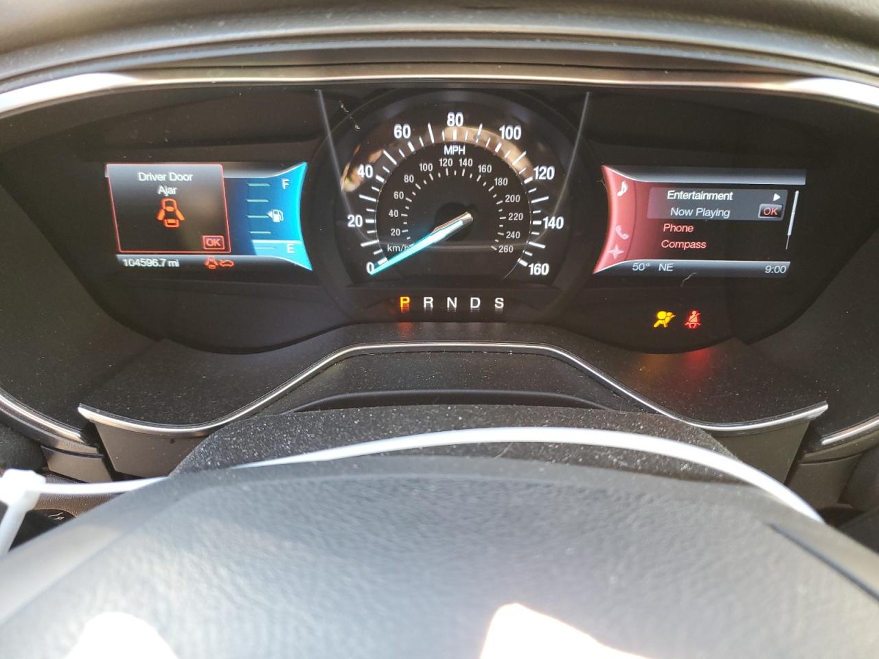 2014 Ford Fusion VIN 3FA6P0D9XER173892 Copart auction photo, front end damage thumbnail 9