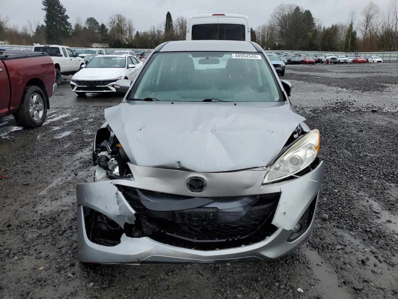 2013 Mazda 5 VIN JM1CW2CLXD0153519 Copart auction photo, front end damage thumbnail 5