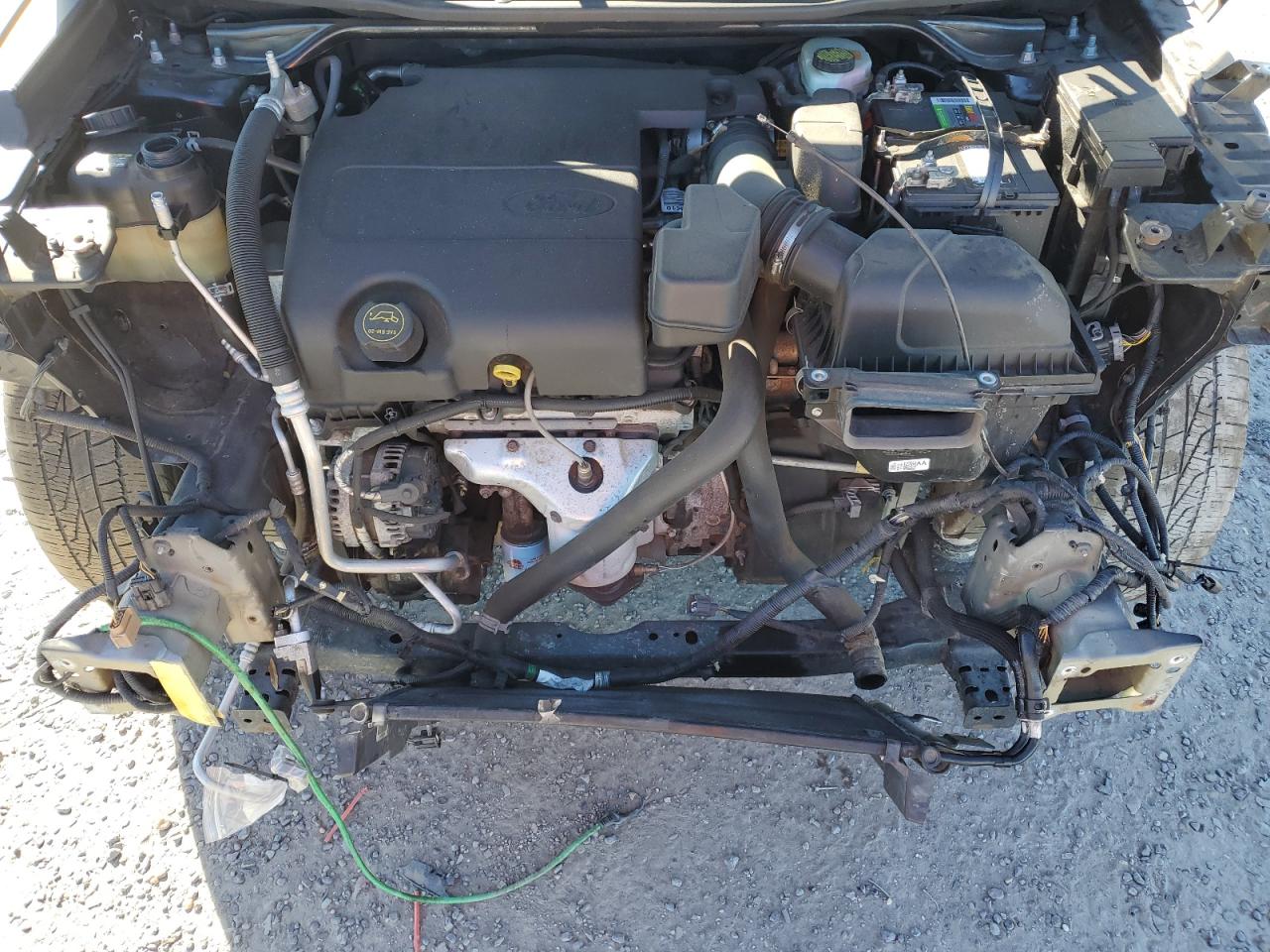 2016 Ford Explorer VIN 1FM5K8F83GGB12817 Copart auction photo, front end damage thumbnail 14