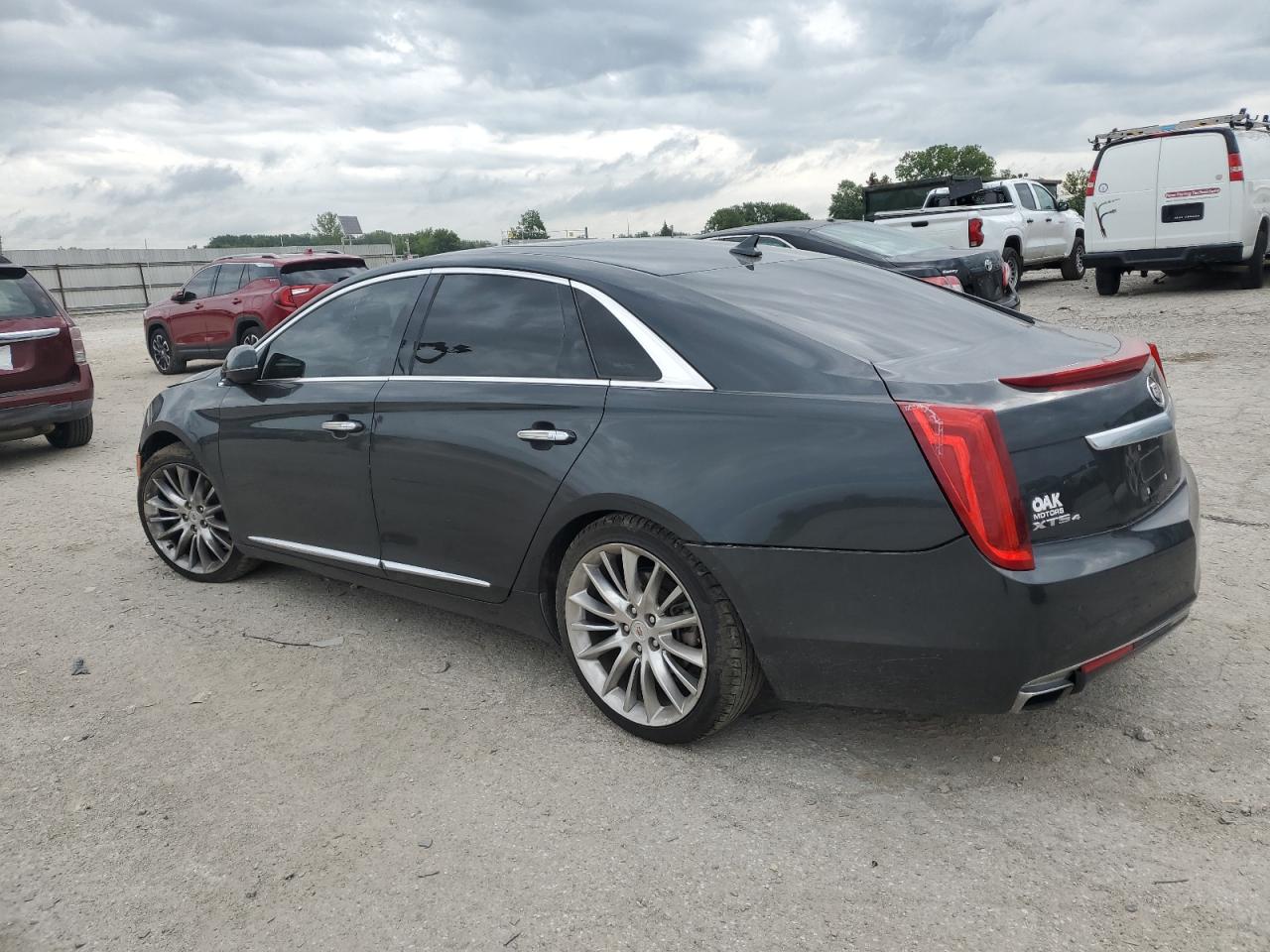 2013 Cadillac XTS VIN 2G61V5S38D9101697 Copart auction photo, front end / minor dent/scratches damage thumbnail 2