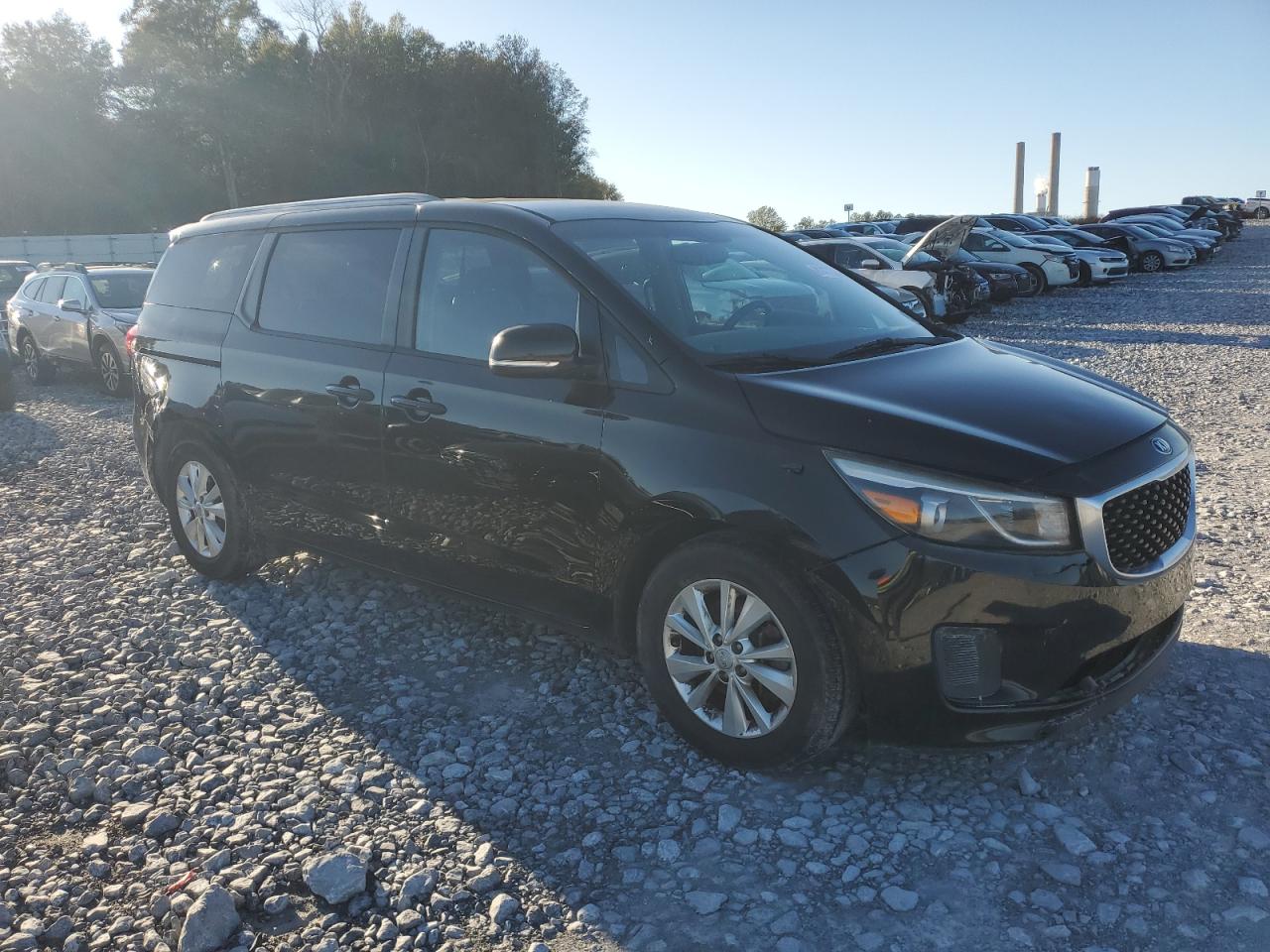 2016 KIA Sedona VIN KNDMB5C14G6103331 Copart auction photo, mechanical / front end damage thumbnail 4