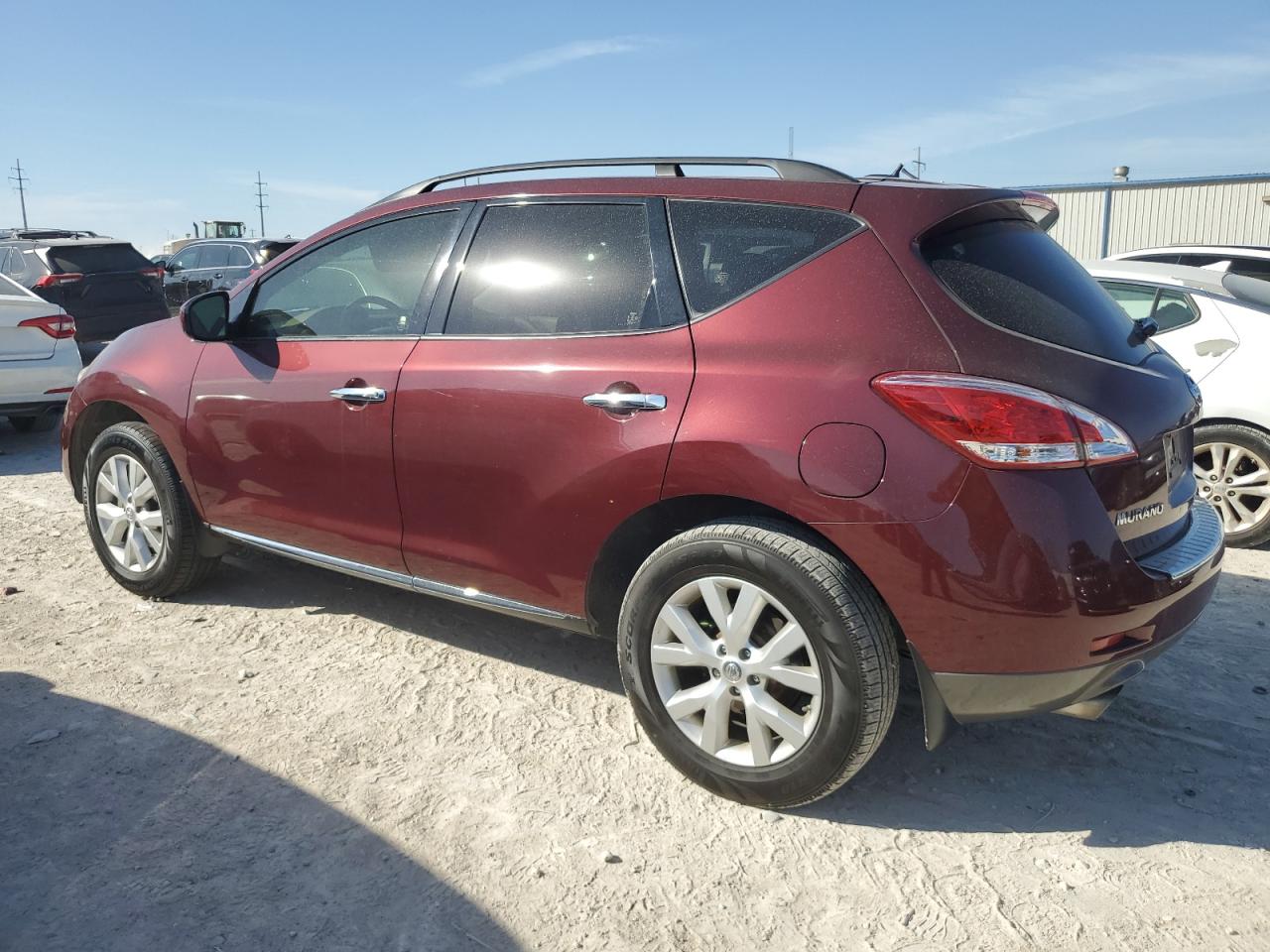 2012 Nissan Murano VIN JN8AZ1MU3CW120961 Copart auction photo, normal wear / minor dent/scratches damage thumbnail 2