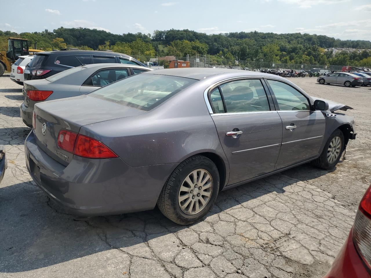 2007 Buick Lucerne VIN 1G4HP57277U108021 Copart auction photo, all over / front end damage thumbnail 3