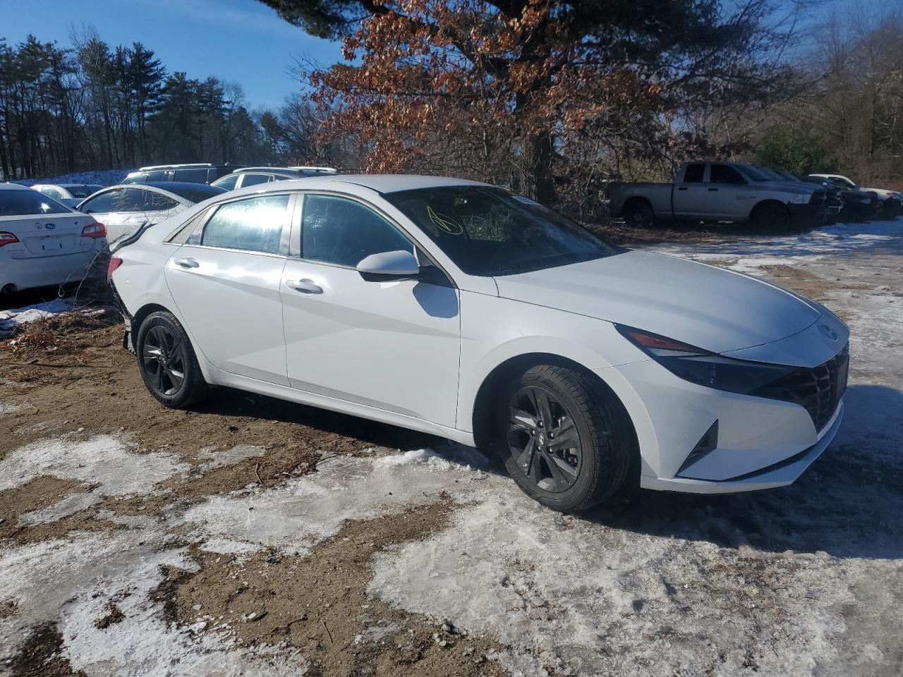 2023 Hyundai Elantra VIN 5NPLM4AG0PH114808 Copart auction photo, rear end damage thumbnail 4