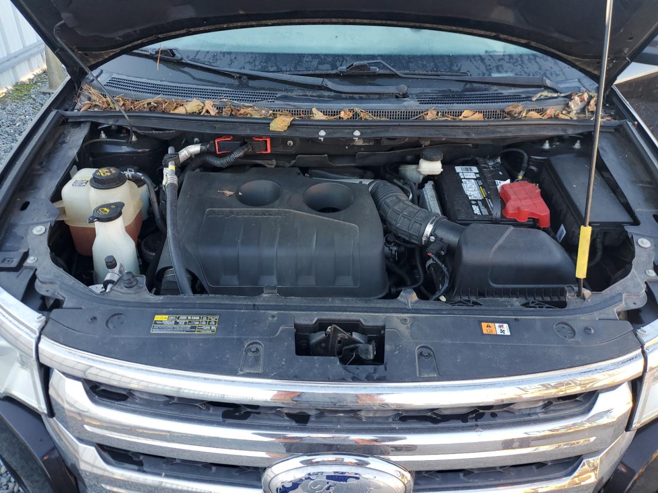 2013 Ford Edge VIN 2FMDK3K97DBA97061 Copart auction photo, water/flood / all over damage thumbnail 12