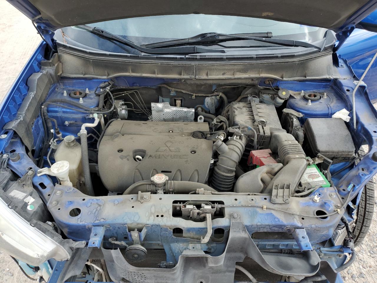 2015 Mitsubishi Outlander VIN 4A4AP3AU7FE006451 Copart auction photo, front end damage thumbnail 12