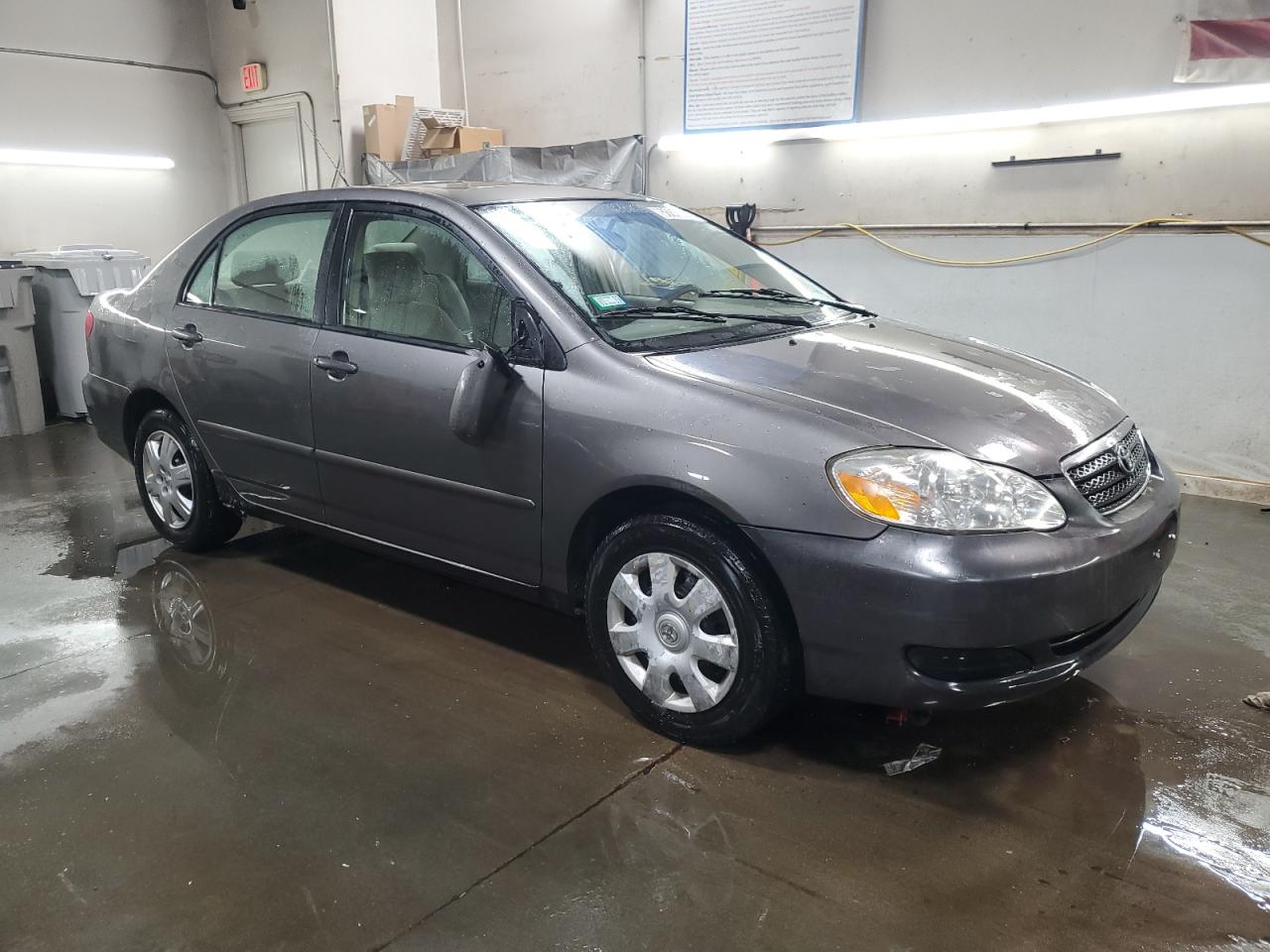 2008 Toyota Corolla VIN 1NXBR30E38Z943396 Copart auction photo, front end / side damage thumbnail 4