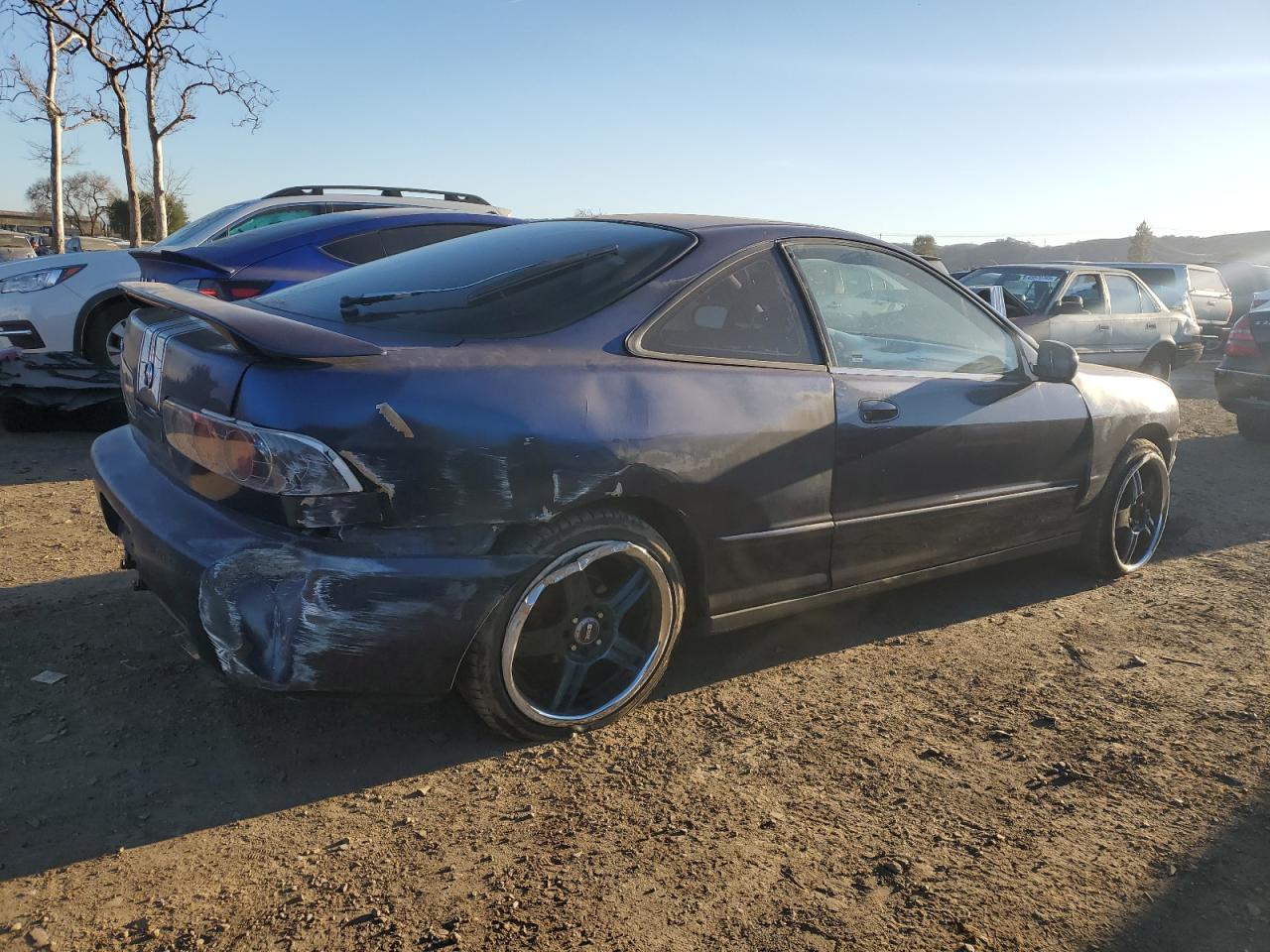 1998 Acura Integra VIN JH4DC4358WS012173 Copart auction photo, all over damage thumbnail 3