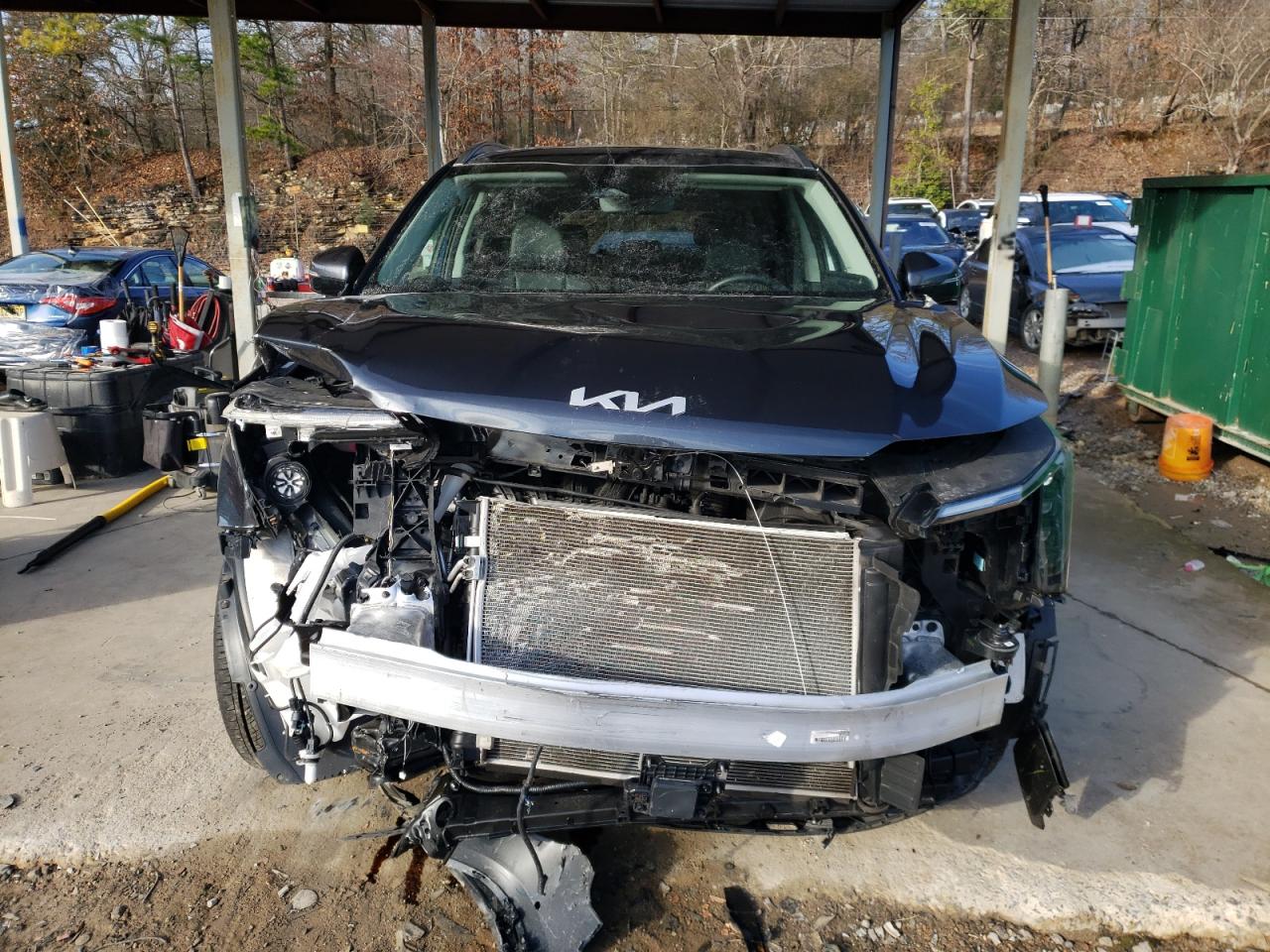 2024 KIA Sorento VIN 5XYRL4JC9RG280443 Copart auction photo, front end damage thumbnail 5