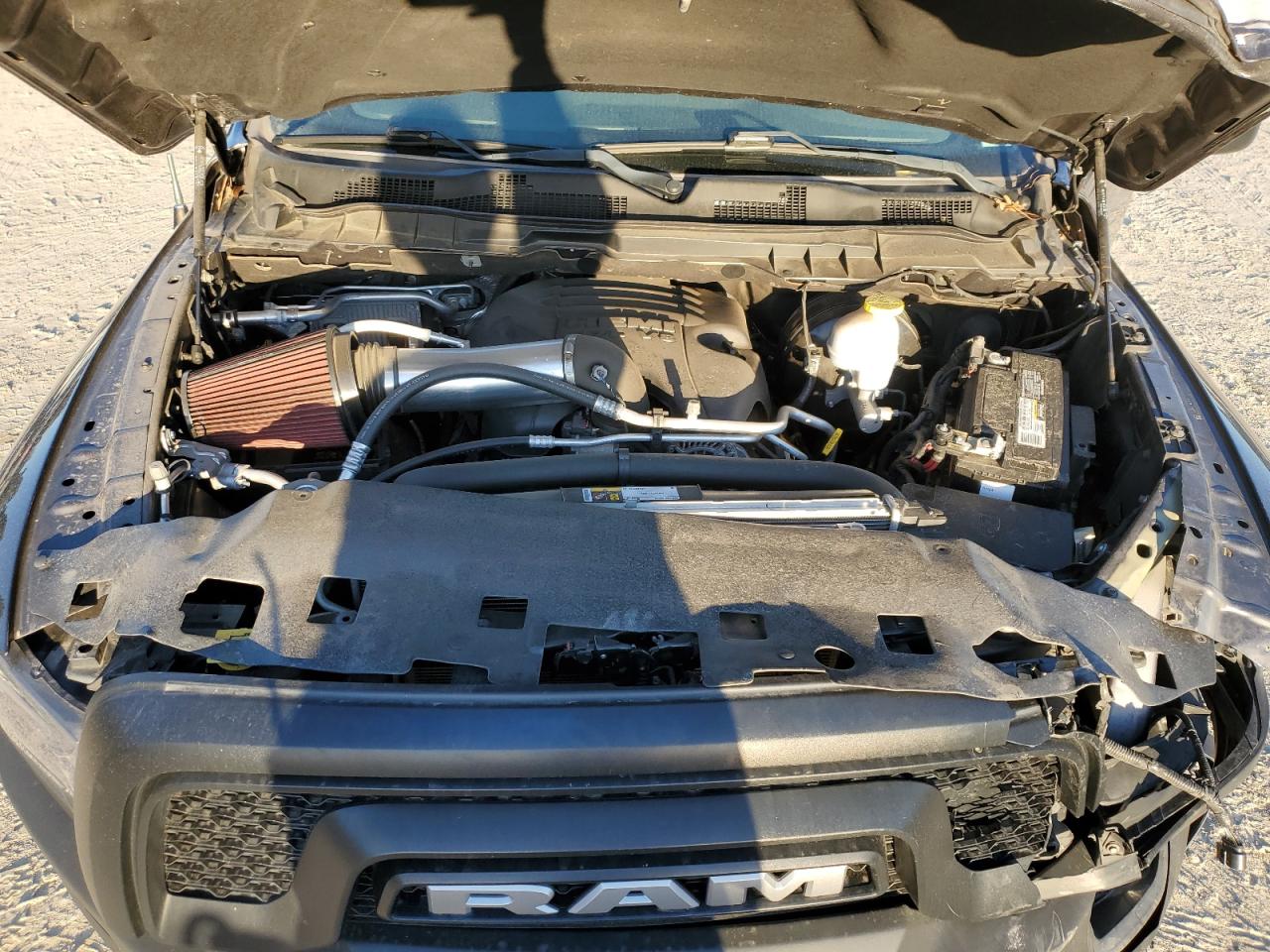 2019 RAM 1500 VIN 1C6RR7LT8KS672222 Copart auction photo, front end / rear end damage thumbnail 11