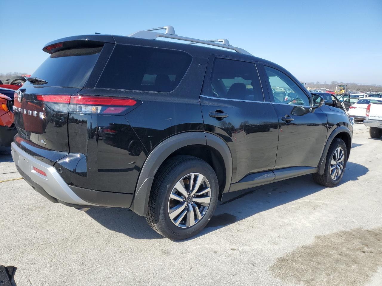 2024 Nissan Pathfinder VIN 5N1DR3CA1RC316303 Copart auction photo, front end / side damage thumbnail 3