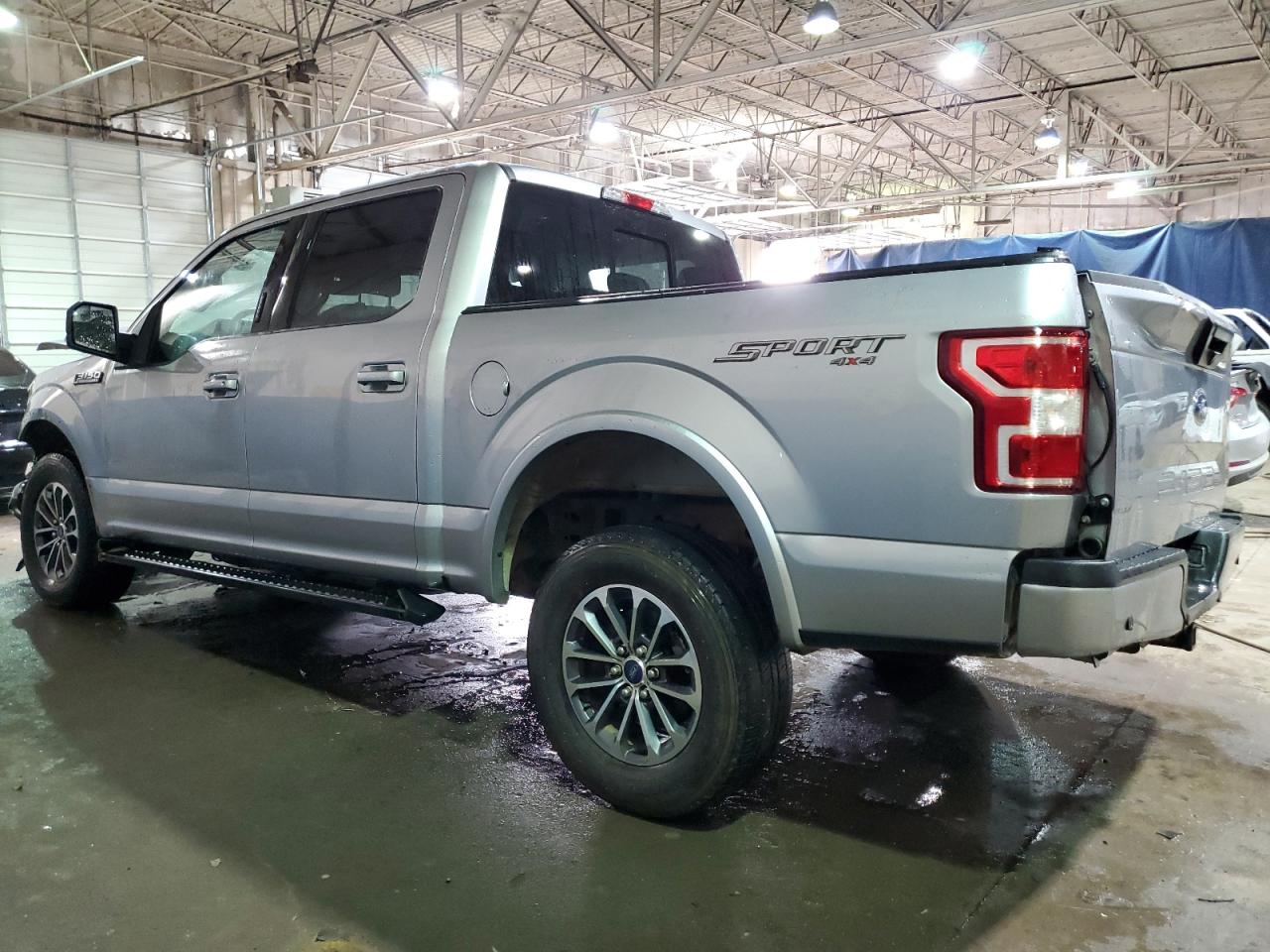 2020 Ford F-150 VIN 1FTEW1EPXLFB53423 Copart auction photo, front end / side damage thumbnail 2