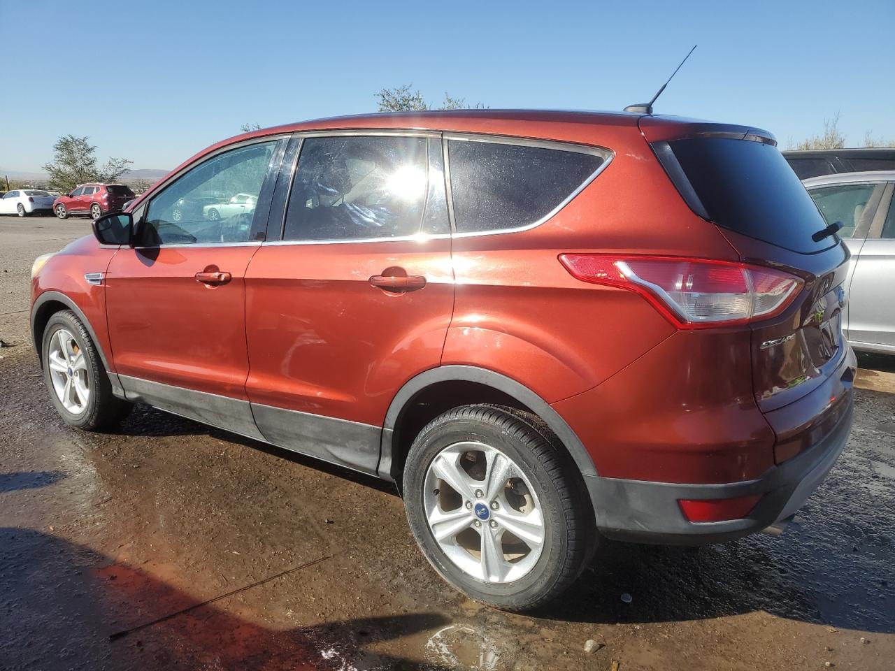 2014 Ford Escape VIN 1FMCU0GX8EUB63107 Copart auction photo, water/flood damage thumbnail 2