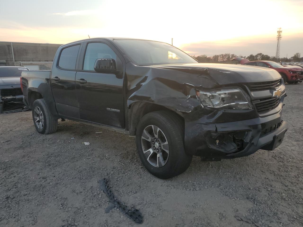 2016 Chevrolet Colorado VIN 1GCGTDE31G1211759 Copart auction photo, front end / minor dent/scratches damage thumbnail 4