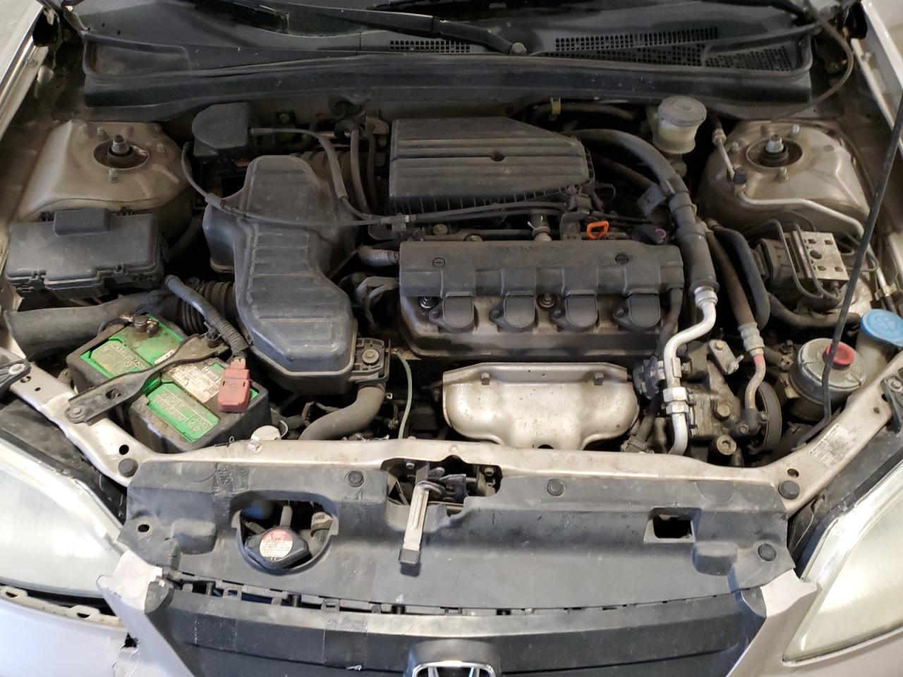 2002 Honda Civic VIN 1HGES26782L018488 Copart auction photo, front end damage thumbnail 11