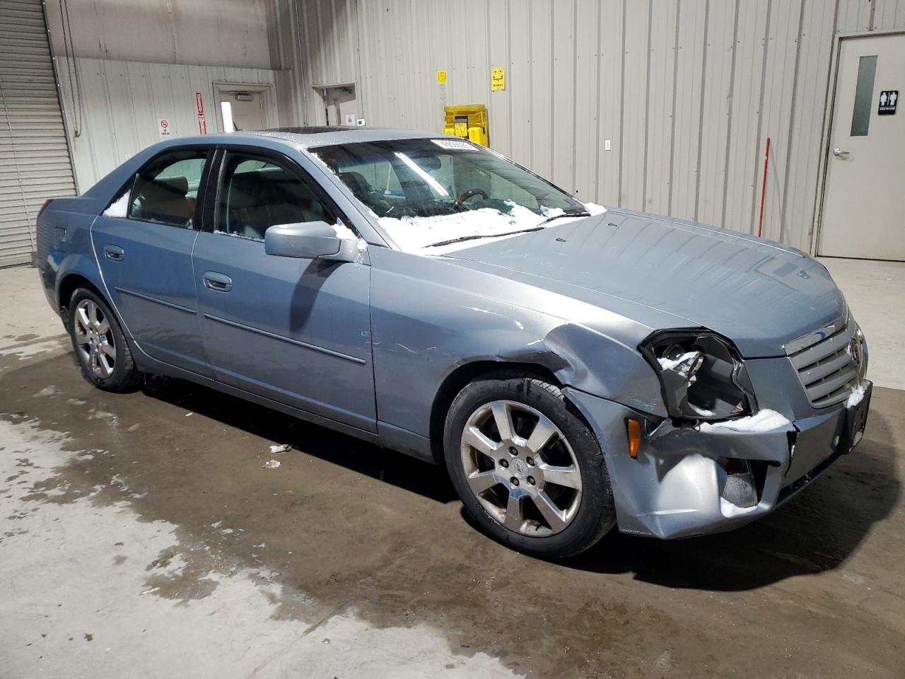 2007 Cadillac CTS VIN 1G6DP577270114933 Copart auction photo, front end damage thumbnail 4