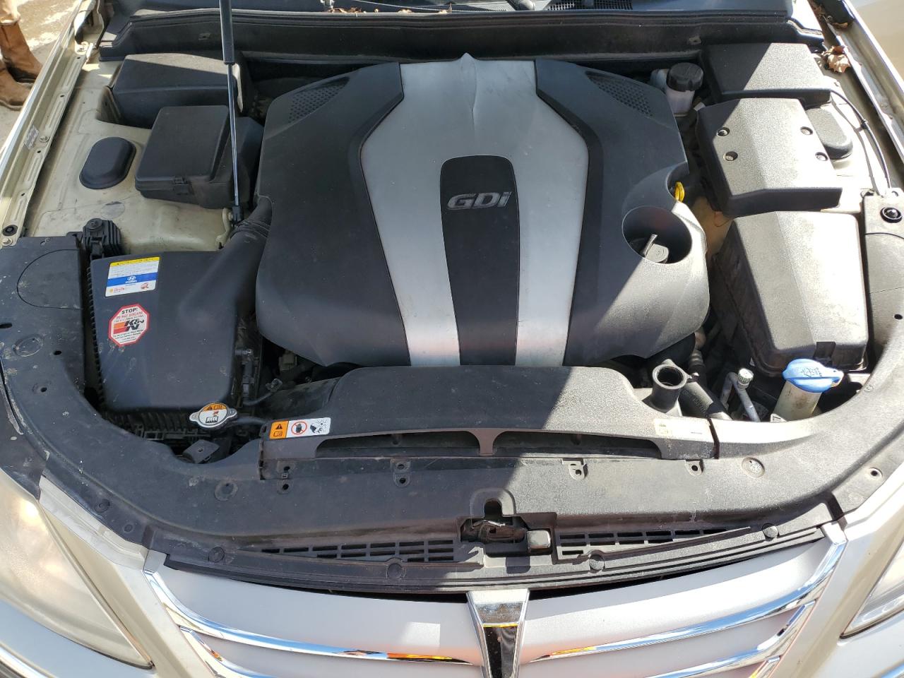 2012 Hyundai Genesis VIN KMHGC4DD5CU175587 Copart auction photo, side damage thumbnail 11