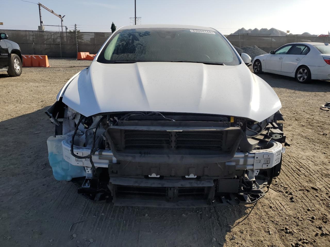 2019 Ford Fusion VIN 3FA6P0LU0KR183512 Copart auction photo, front end damage thumbnail 5