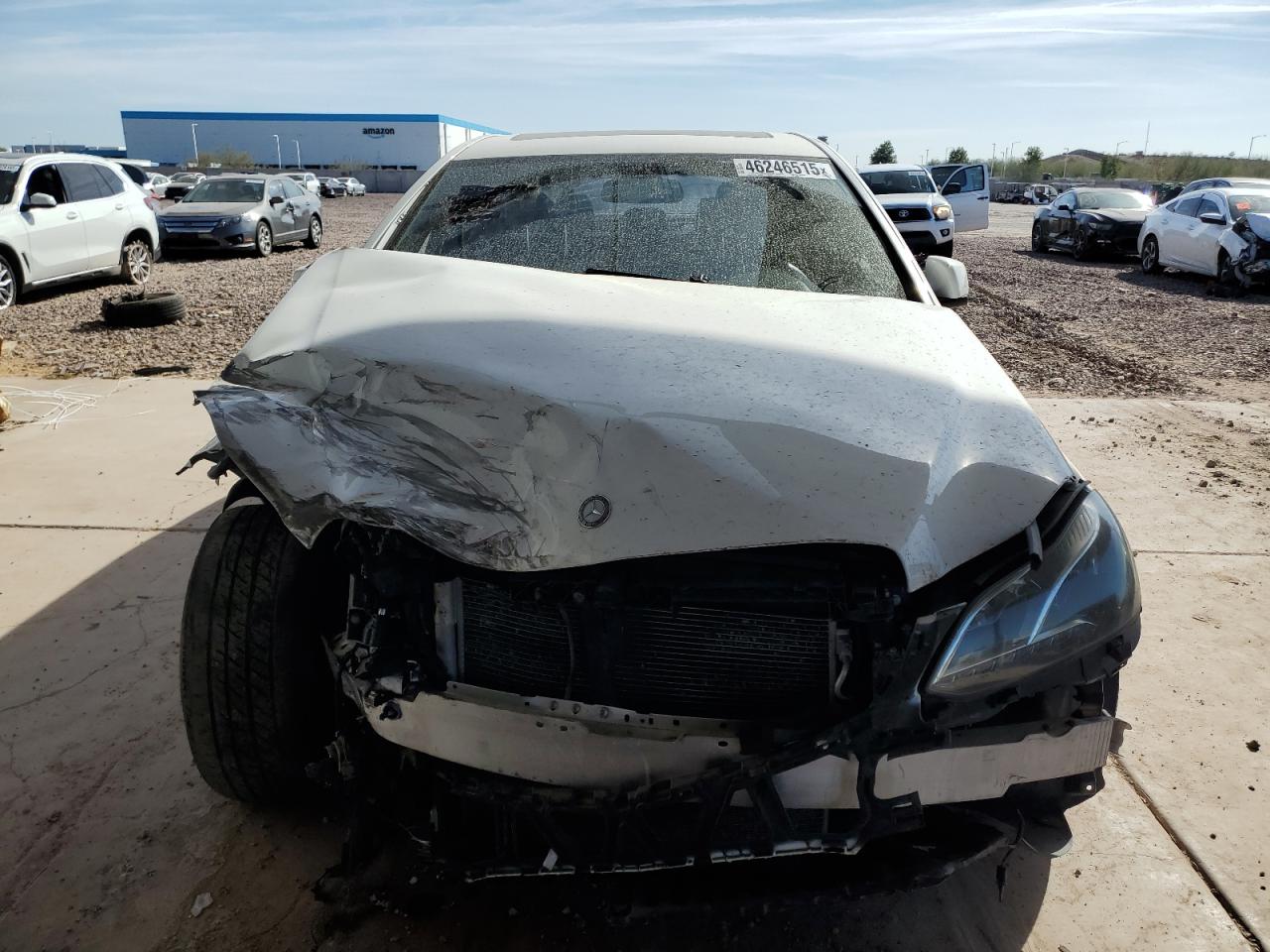 2014 Mercedes-Benz E-klasse VIN WDDHF9FB6EA969355 Copart auction photo, front end damage thumbnail 5