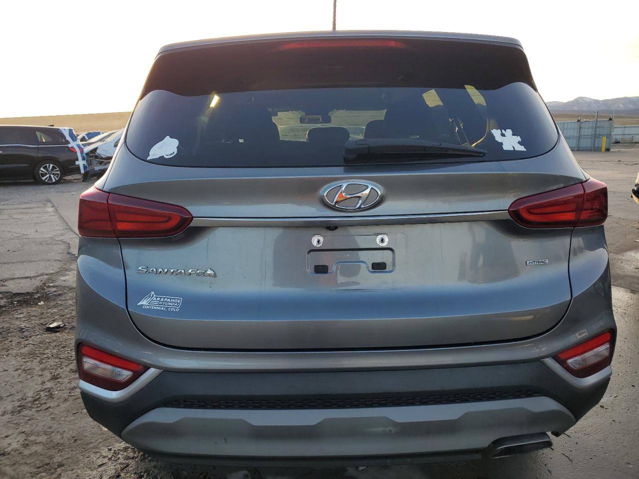 2019 Hyundai Santa Fe VIN 5NMS2CADXKH031104 Copart auction photo, hail / front end damage thumbnail 6