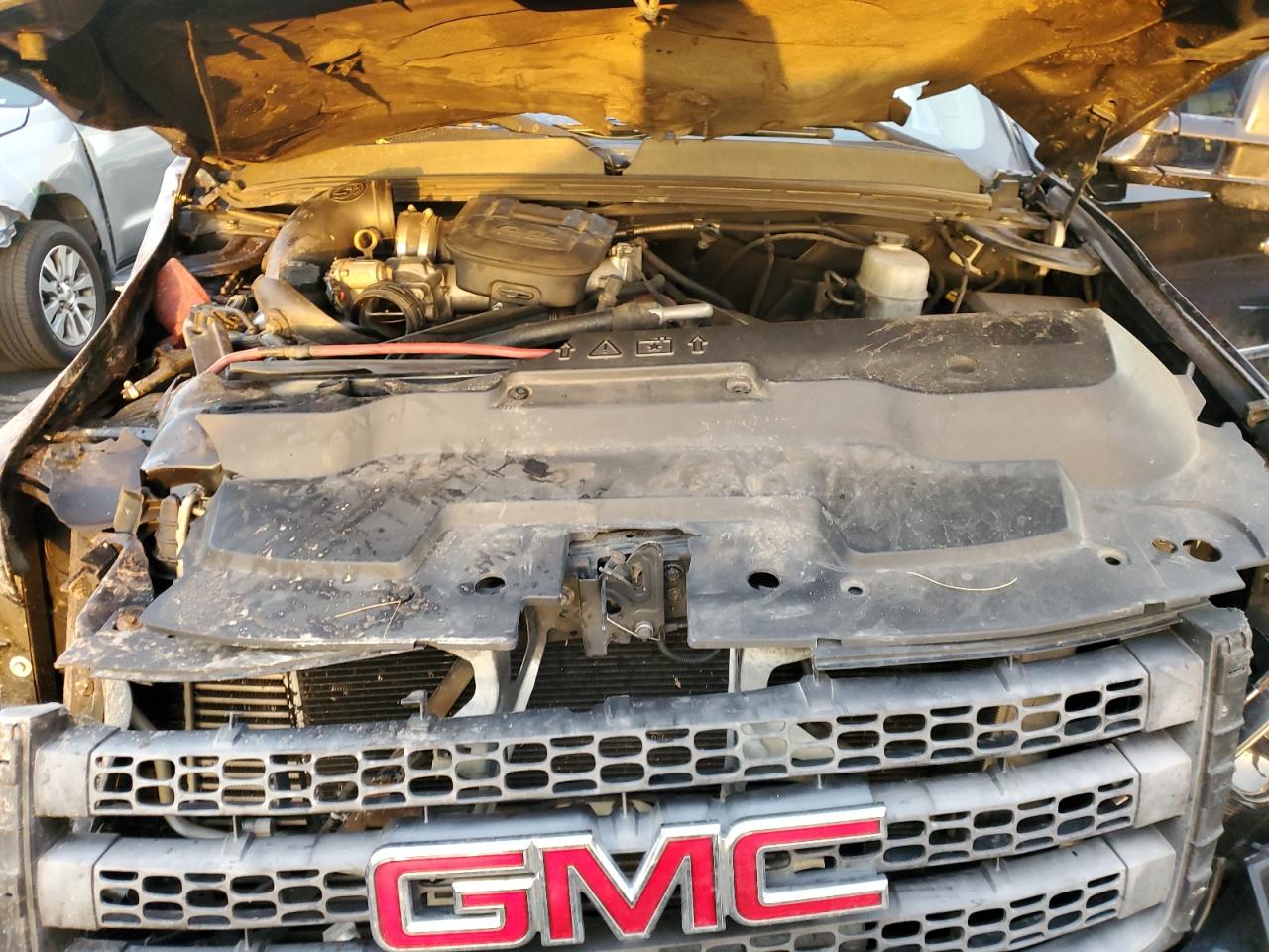 2011 GMC Sierra VIN 1GT125C88BF206437 Copart auction photo, rollover damage thumbnail 12