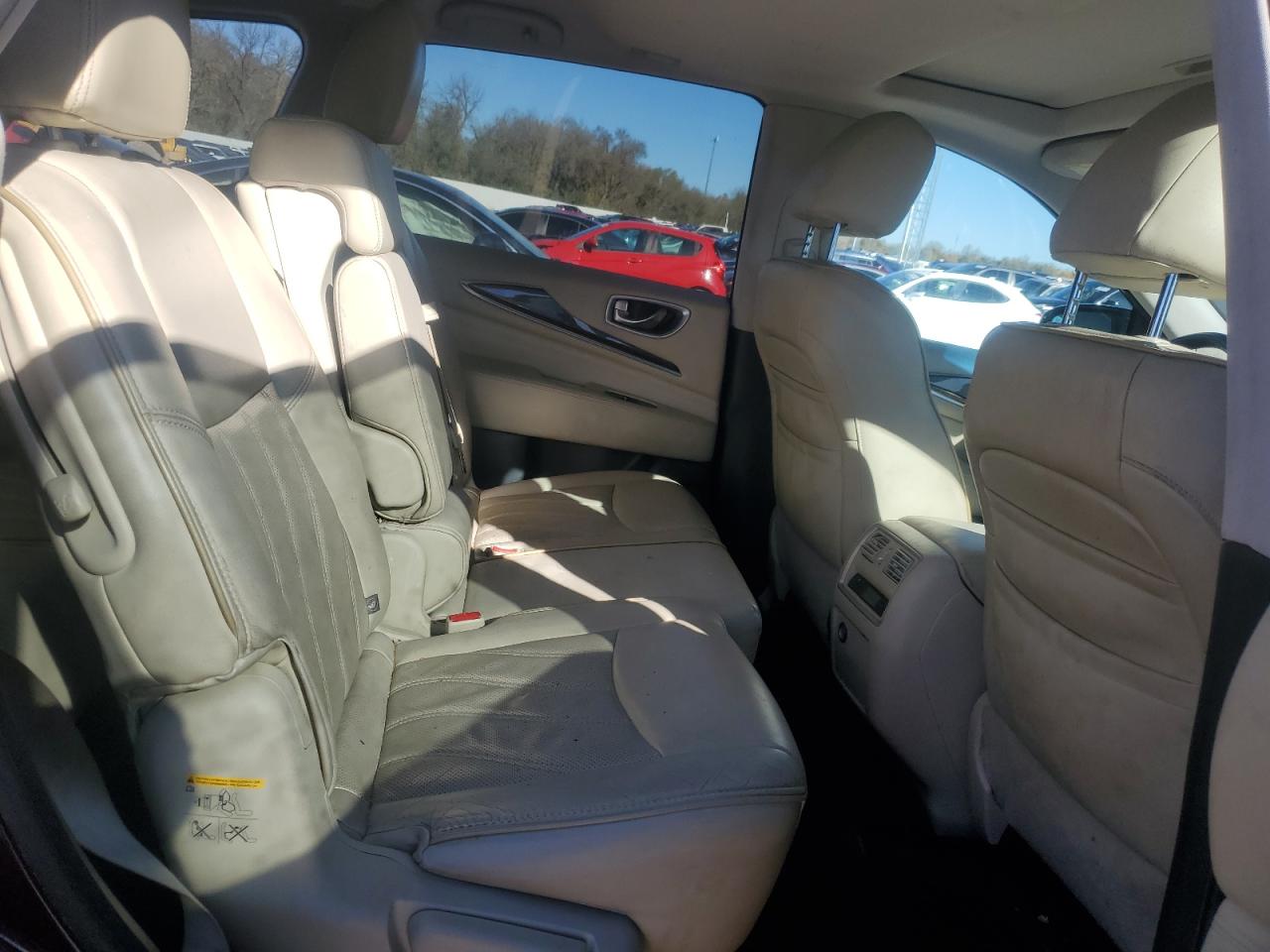 2015 Infiniti QX60 VIN 5N1AL0MN8FC556996 Copart auction photo, burn - engine / minor dent/scratches damage thumbnail 11