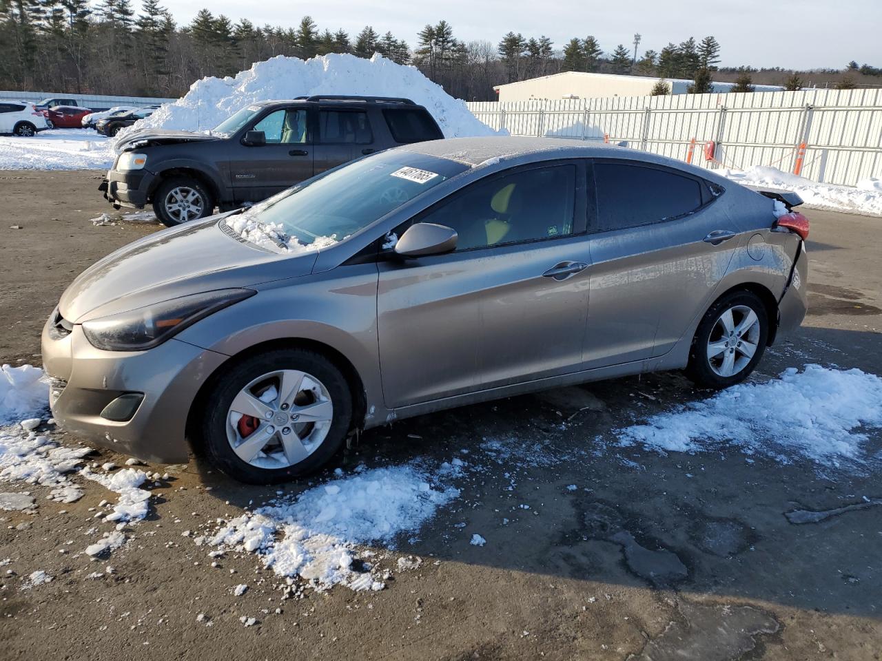 2013 Hyundai Elantra VIN 5NPDH4AE7DH378451