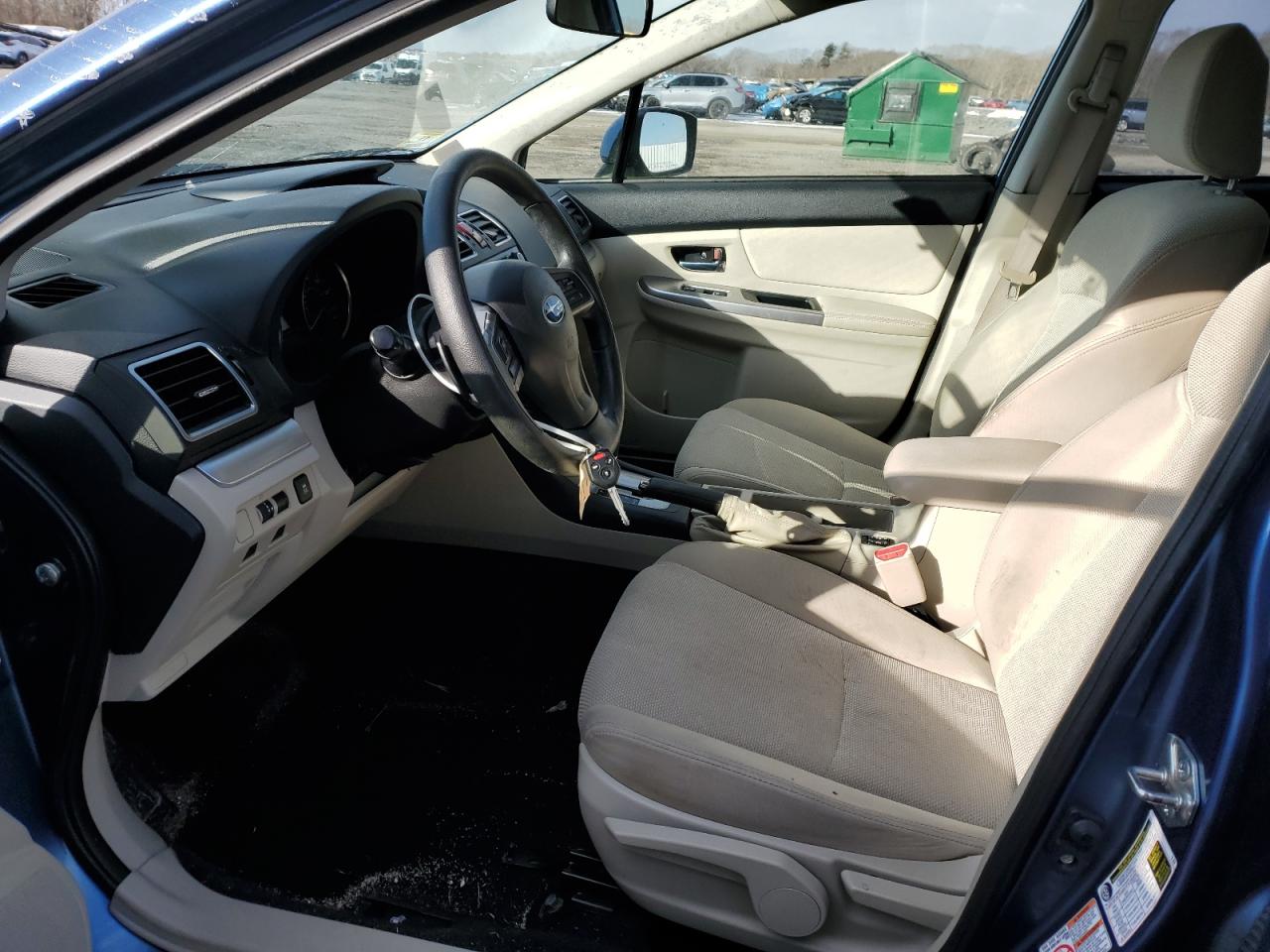 2015 Subaru XV VIN JF2GPACC5F8324885 Copart auction photo, front end / rear end damage thumbnail 7