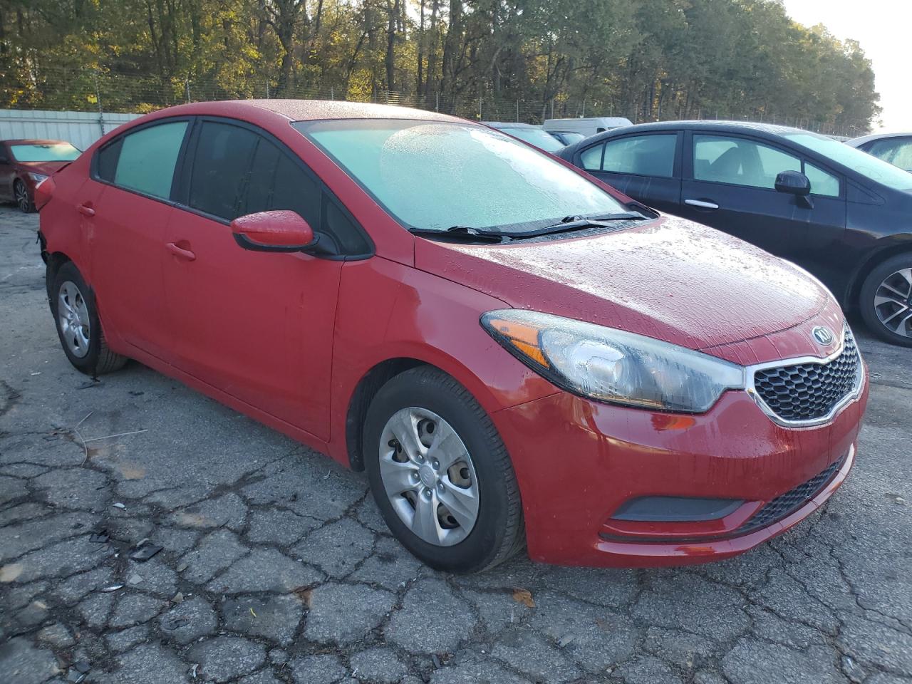 2016 KIA Forte VIN KNAFK4A66G5564325 Copart auction photo, rear end damage thumbnail 4