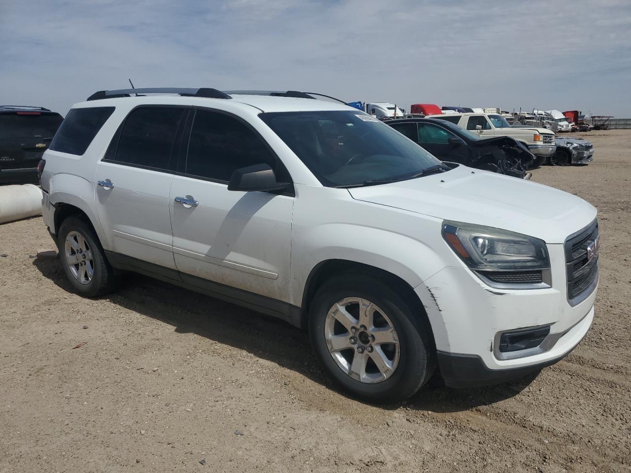 2016 GMC Acadia VIN 1GKKRNED8GJ148817 Copart auction photo, rear end / minor dent/scratches damage thumbnail 4