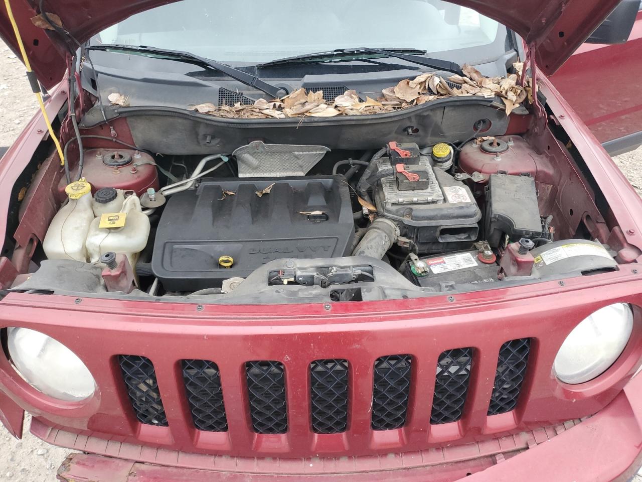 2012 Jeep Liberty (Patriot) VIN 1C4NJPFB8CD526670 Copart auction photo, front end damage thumbnail 11