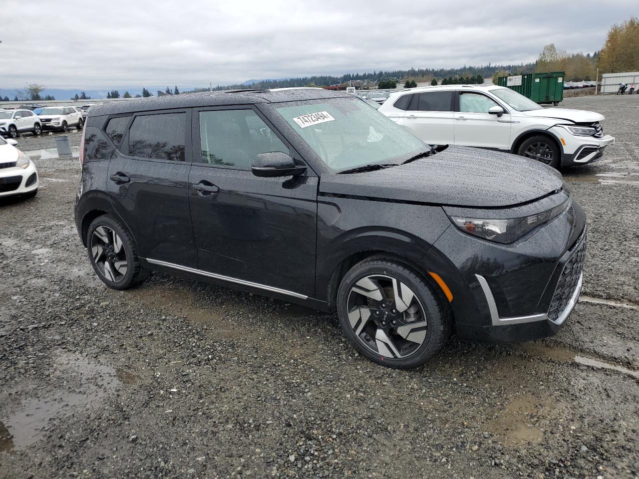 2023 KIA Soul VIN KNDJ53AU5P7849101 Copart auction photo, side / front end damage thumbnail 4