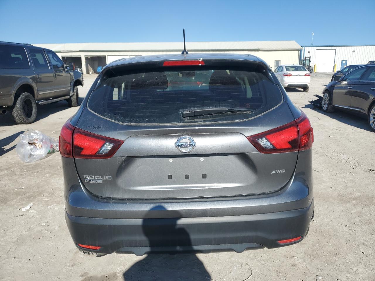 2018 Nissan Rogue VIN JN1BJ1CR6JW258207 Copart auction photo, side / undercarriage damage thumbnail 6