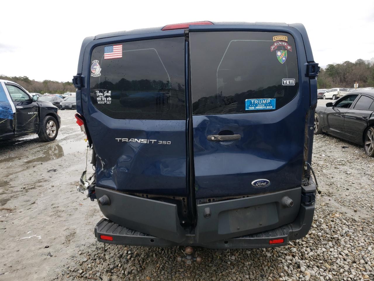 2018 Ford Transit VIN 1FBZX2YM2JKB37098 Copart auction photo, all over damage thumbnail 6
