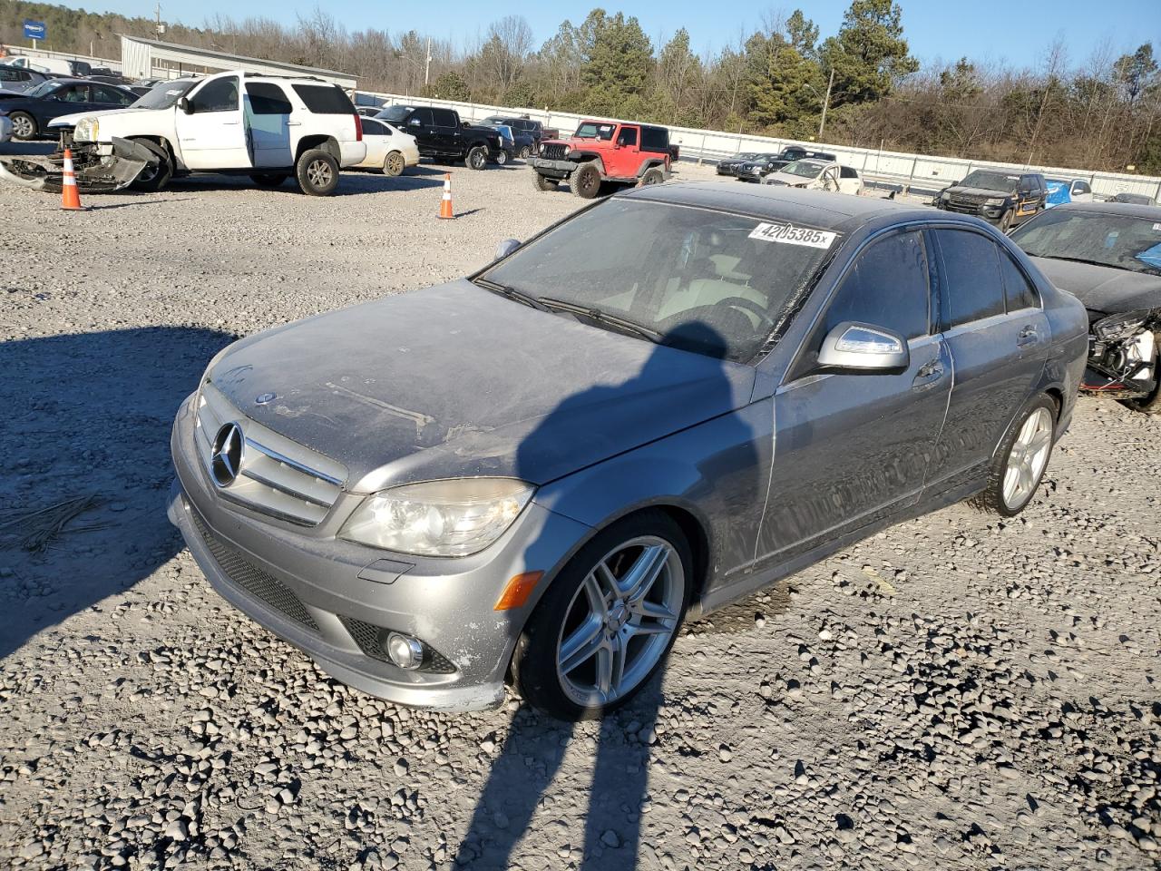 2009 Mercedes-Benz C-klasse VIN WDDGF56X79R058006