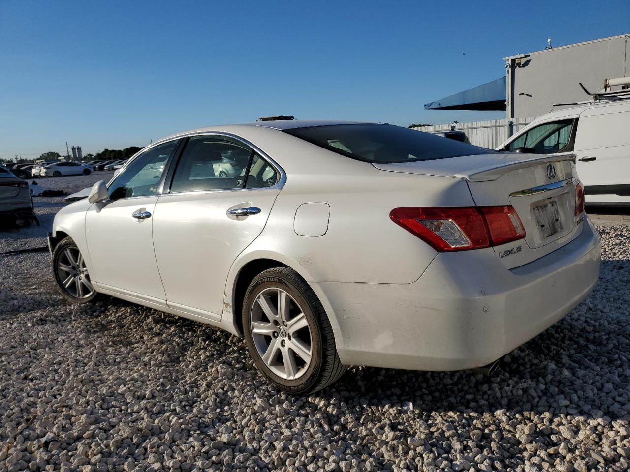 2008 Lexus ES VIN JTHBJ46G382201794 Copart auction photo, front end damage thumbnail 2