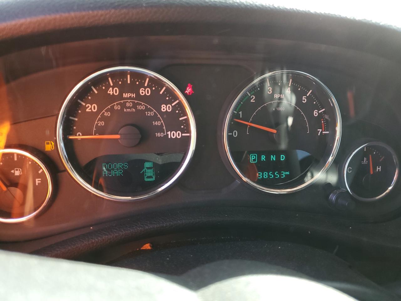 2017 Jeep Wrangler VIN 1C4BJWEG7HL507308 Copart auction photo, water/flood damage thumbnail 9
