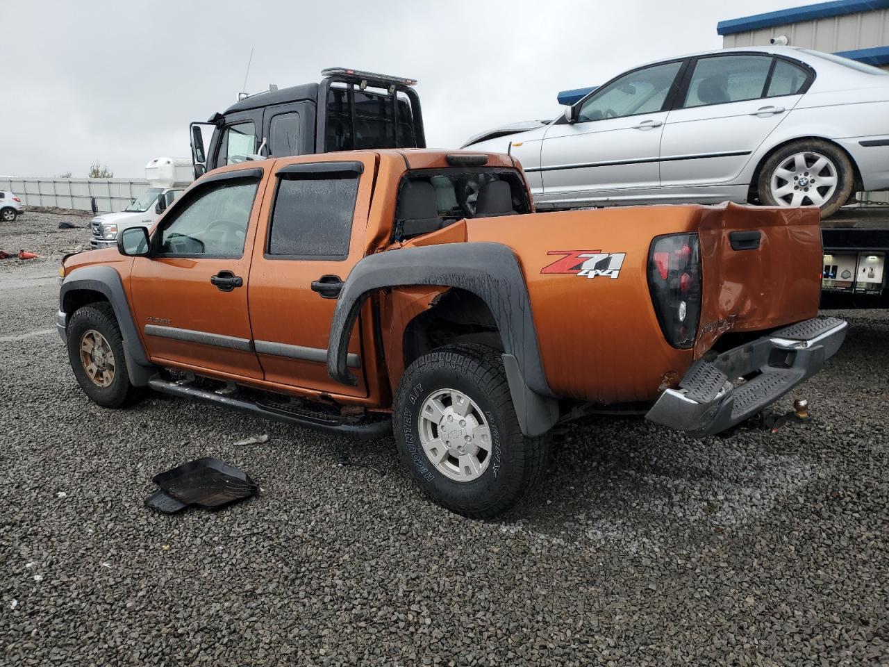 2004 Chevrolet Colorado VIN 1GCDT136548176094 Copart auction photo, rear end / side damage thumbnail 2